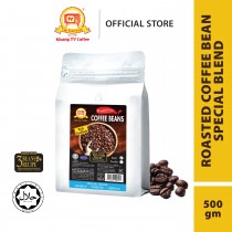Kluang TV Coffee Special Blend with 3 Beans Recipe (Arabica/Robusta/Liberica) Roasted Coffee Bean (500gm)
